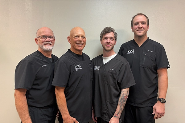 Chiropractor Waterloo IA JJ Meyer, Lance Vanderloo, Zach Duckworth, And Matthew Gronewold Together